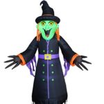 8 Foot Tall Halloween Inflatable Witch New Party Yard Decoration