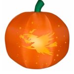 HALLOWEEN DECORATION LAWN YARD INFLATABLE ANIMATED PANORAMIC PROJECTION PUMPKIN 59″ TALL