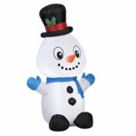 Holiday Living 4-ft Snowman Christmas Inflatable Item # 783224 Model # 39566