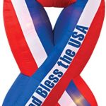 God Bless The USA Airblown Outdoor 4th of July Election Patriotic Celebration Decoration – 6 FEET TALL