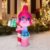 Trolls Poppy with Candy Cane, 5′ Christmas Gemmy Airblown Inflatable