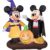 4.5′ Tall Mickey and Minnie Pumpkin Halloween Airblown Inflatable
